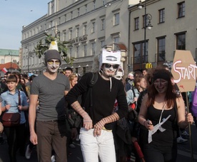 Tradycyjnie już Dni Kultury Studenckiej rozpoczął korowód ulicami miasta. 