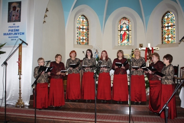 Przegląd Pieśni Maryjnej w Kłodawie