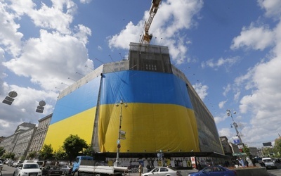 Sabotaż przy wieży telewizyjnej w Kijowie