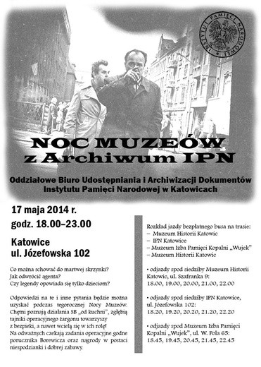 Noc Muzeów z Archiwum IPN, Katowice, 17 maja