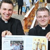  Gniewomir Flis i Jacek Piskrzyński  w kościele pw. św. Brata Alberta w Świebodzicach