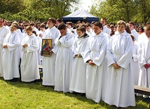 Na pielgrzymkę ministranci przybyli z rodzicami, opiekunami i ponad 80 kapłanami