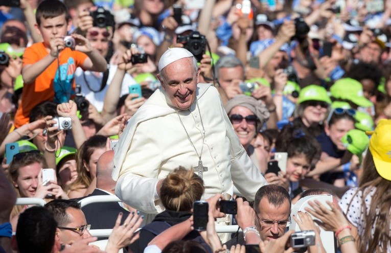 Włoskie szkoły świętowały z Franciszkiem