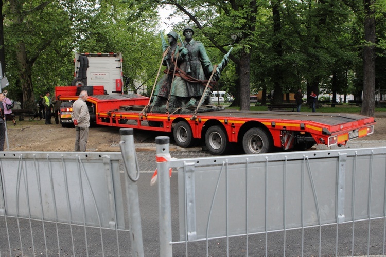 Likwidacja pomnika żołnierzy Armii Radzieckiej