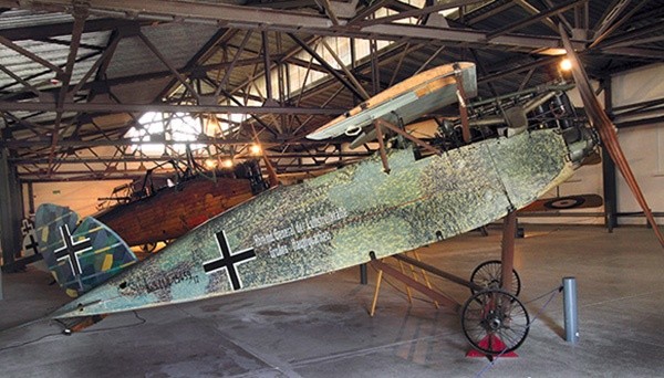 Halberstadt CL.II z 1917 roku był osobistym samolotem samego dowódcy lotnictwa niemieckiego generała Hoeppnera