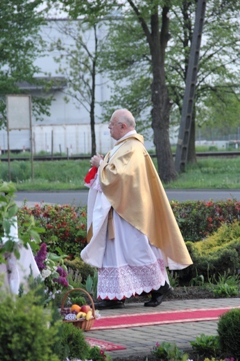 Msza św. przy kapliczce na Korabce