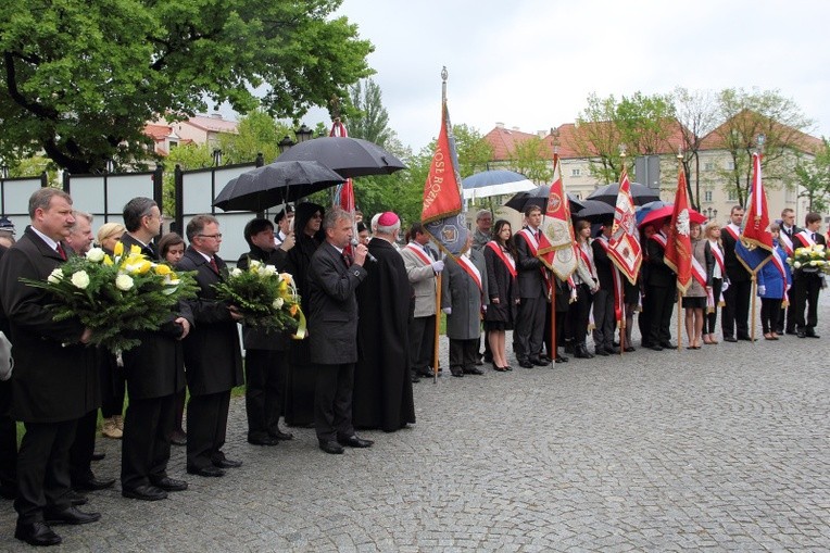 Uroczystości trzeciomajowe w Łowiczu
