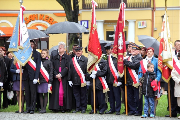 Uroczystości trzeciomajowe w Łowiczu