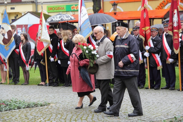 Uroczystości trzeciomajowe w Łowiczu