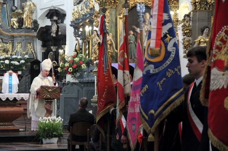 Uroczystości trzeciomajowe w Łowiczu