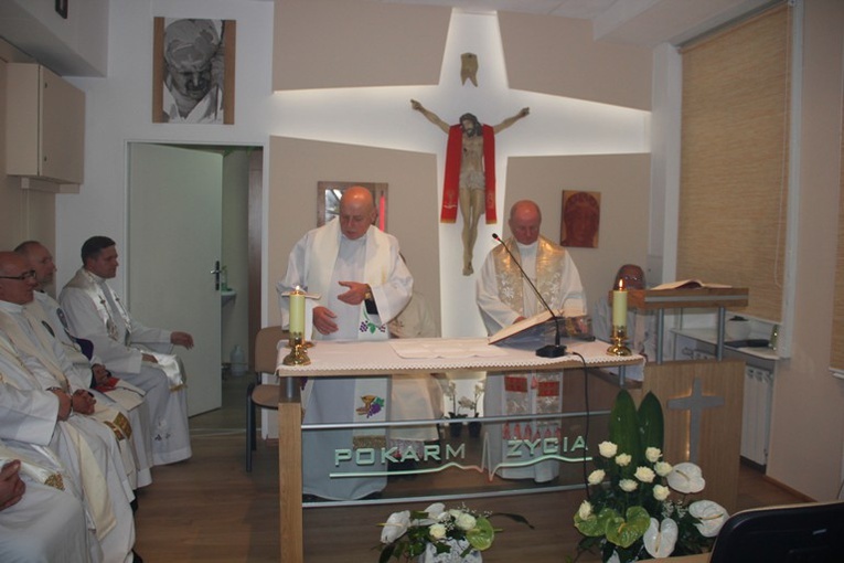 Poświęcenie kaplicy w skierniewickim szpitalu