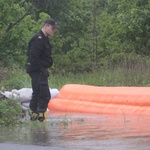 Podtopienia w Oświęcimiu i w Bielanach