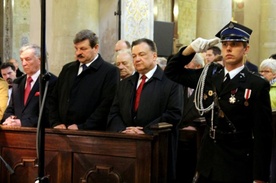 W czasie uroczystości obecni byli m.in. Jarosław Kalinowski i Adam Struzik