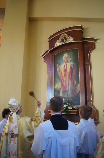 Poświęcenie kościoła św. Jana Pawła II w Ciechanowie