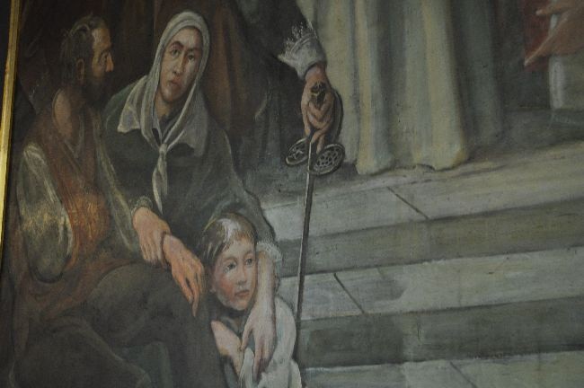 Papieskie znaki w ciechanowskiej farze