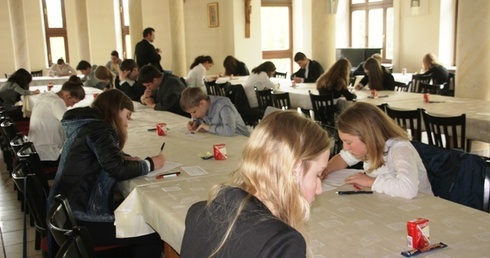 Tegoroczne testy konkursowe dotyczyły księgi Ewangelii według św. Mateusza