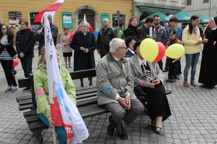 Cieszyn - ostatnie przygotowania do Marszu dla Życia i Rodziny