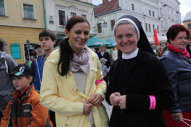 Cieszyn - ostatnie przygotowania do Marszu dla Życia i Rodziny