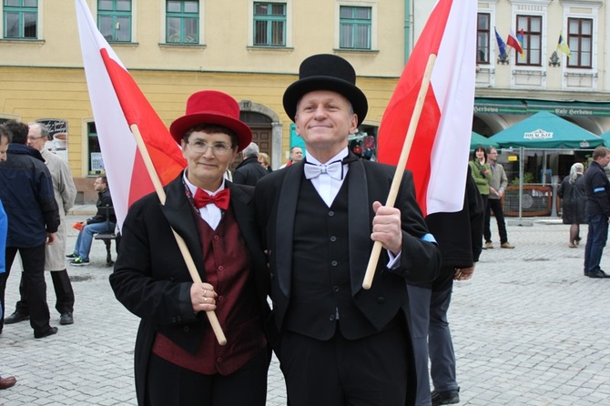 Cieszyn - ostatnie przygotowania do Marszu dla Życia i Rodziny