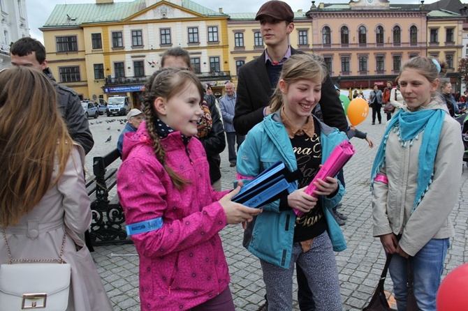 Cieszyn - ostatnie przygotowania do Marszu dla Życia i Rodziny