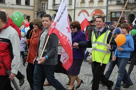 Cieszyn - Rodzinny Polonez przed Marszem dla Życia i Rodziny