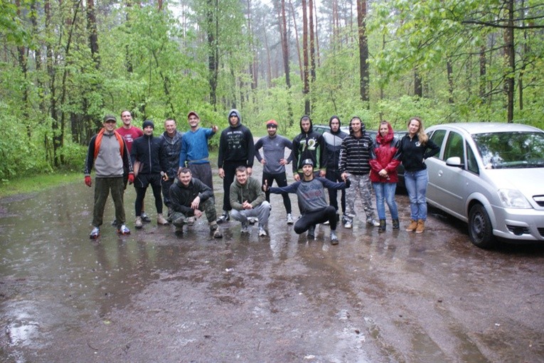 "Bieg Twardzieli" w okolicach Bolimowa