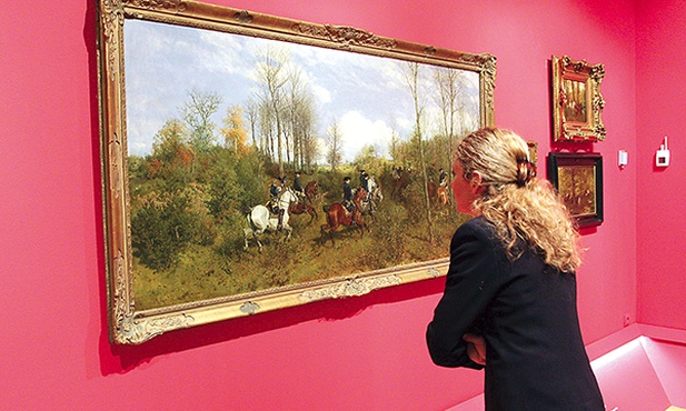  Obrazy Gierymskiego łączą realizm z nastrojowością