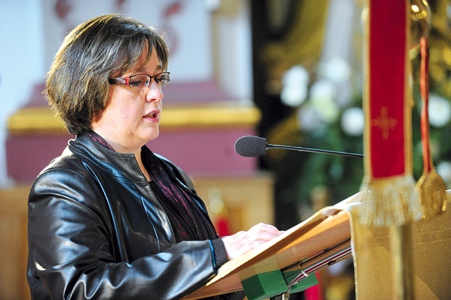 Lucyna Żak pełni funkcję diakona w parafii luterańskiej w Świdnicy