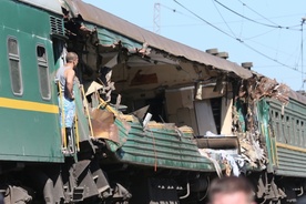 Pod Moskwą zderzyły się pociągi
