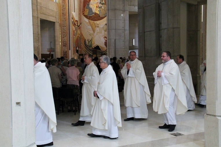 Poświęcnie kaplicy MB Piekarskiej w Centrum Jana Pawła II