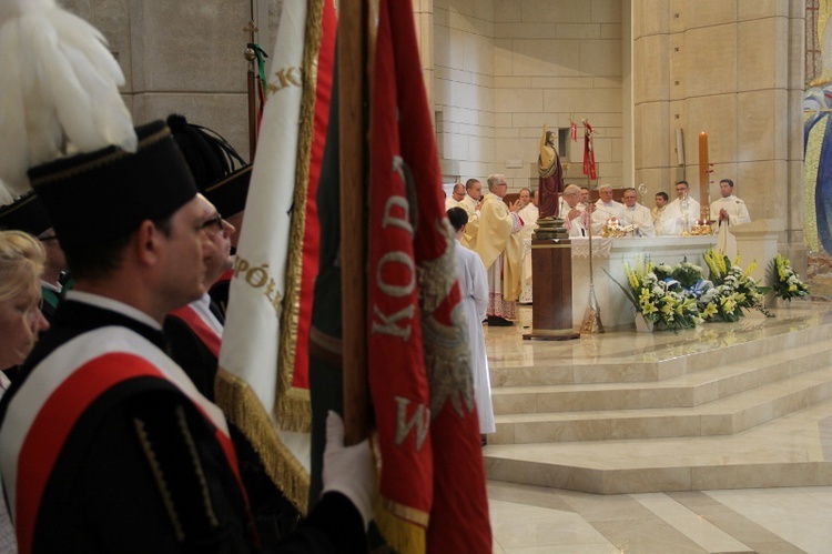 Poświęcnie kaplicy MB Piekarskiej w Centrum Jana Pawła II