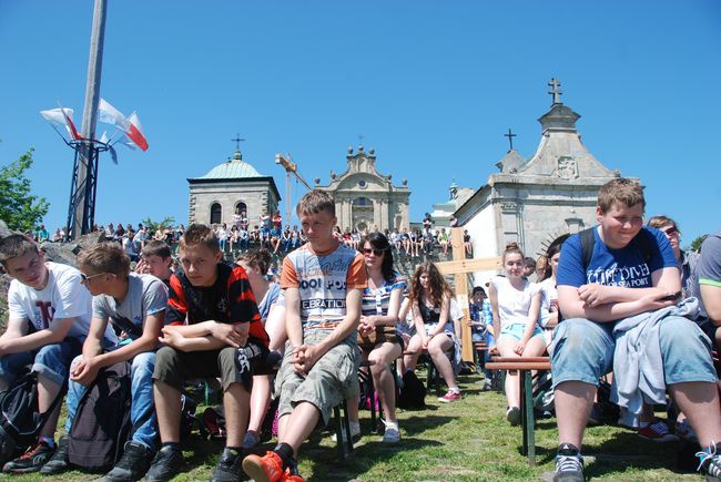 Pielgrzymka gimnazjalistów