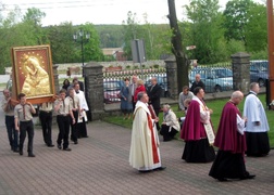 Kopia obrazu MB Ostrobramskiej nawiedziła już parafię Najświętszego Serca Jezusowego