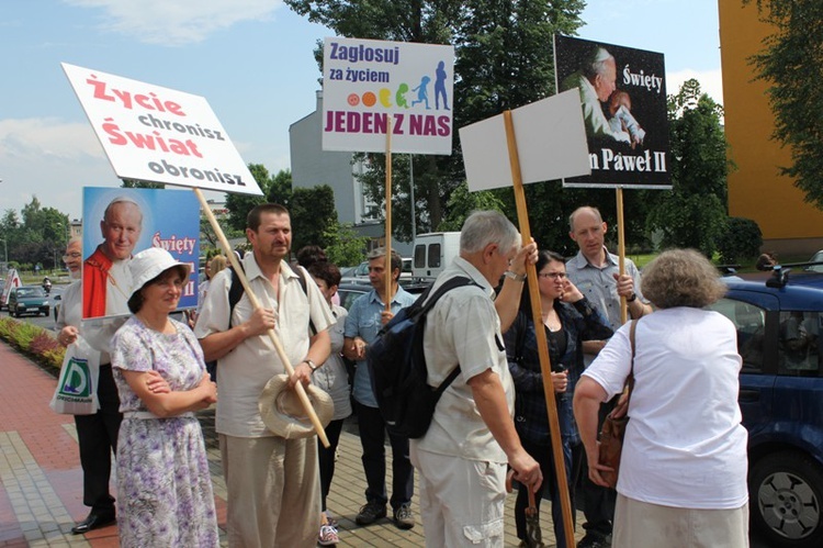 Oświęcim - ostatnie przygotowania do Marszu dla Życia i Rodziny