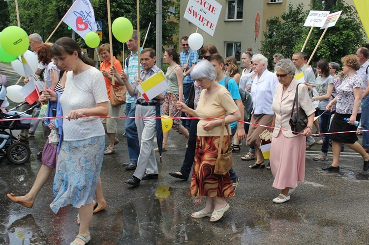 Marsz dla Życia i Rodziny w Oświęcimiu - cz. 1