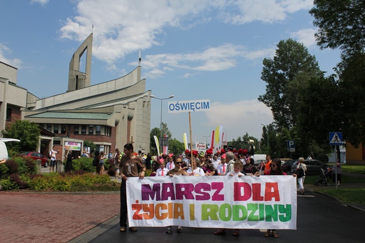 Marsz dla Życia i Rodziny w Oświęcimiu - cz. 1