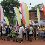 Uczestnicy marszu pro-life u salezjanów w Oświęcimiu