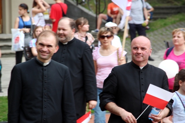 Przez Oświęcim szli dla życia i rodziny - cz. 2.