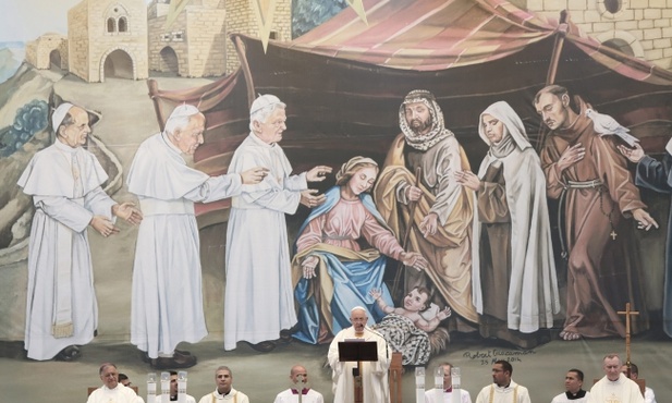 Papież zawierzył Palestynę Maryi