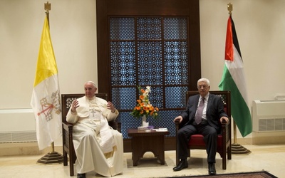 Peres, Abbas, Franciszek. Pomodlą się wspólnie w Watykanie
