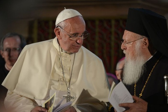 Papież Franciszek i patriarcha Bartłomiej