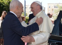 Papież Franciszek i prezydent Izraela, Szymon Peres