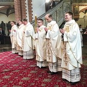  Diecezja jest bogatsza o kilku nowych, pełnych zapału kapłanów