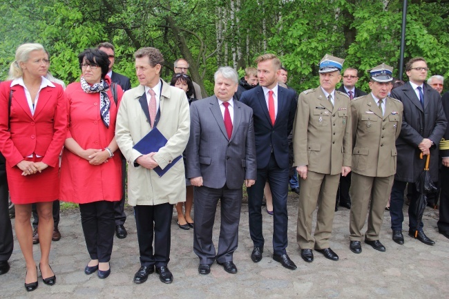 Odsłonięcie pomnika hrabiego de Plélo