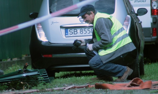 Wypadek samolotu w Bielsku-Białej