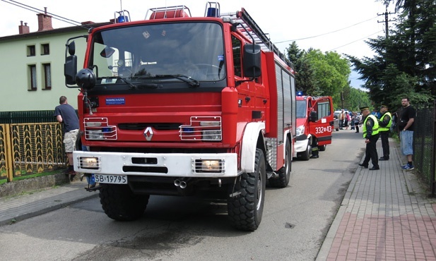 Wypadek samolotu w Bielsku-Białej