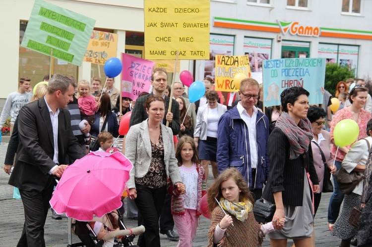 Marsz dla Życia i Rodziny w Wodzisławiu Śląskim