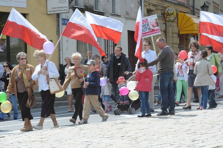 Marsz dla życia i rodziny w Świdnicy