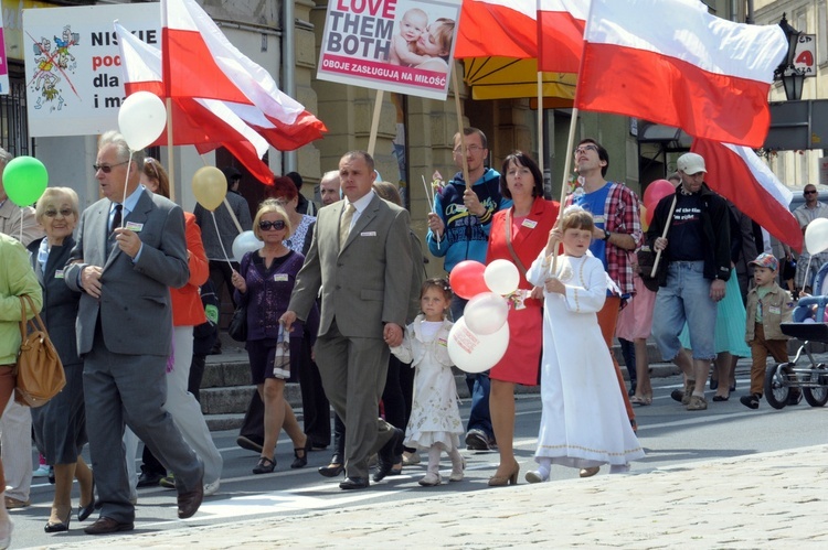 Marsz dla życia i rodziny w Świdnicy