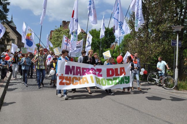 Marsz dla Życia i Rodziny w Sławnie